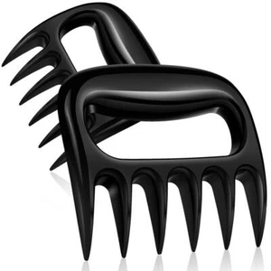 Fleischkrallen für Pulled Pork Räuchern Fleischzerkleinerer Bärenklauen Grillwerkzeug, 2er Pack - Bild 1 von 5