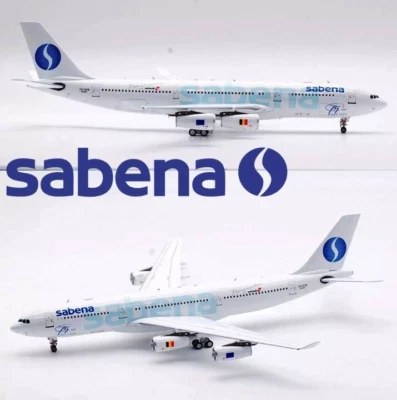 InFlight 1/200 IF342SB1124R Airbus A340-211 Sabena "75 year" OO-SCW - Image 1 of 4