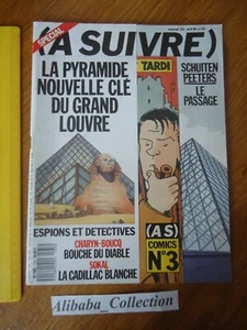 REVUE BD à suivre 135 1989 Magazine avec AS COMICS 3 TARDI NESTOR BURMA MALET a - Foto 1 di 4