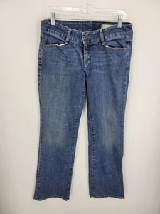 Gap Jeans Damen 10L Curvy Fit Straight Leg Medium Wash Blau Denim - Bild 1 von 8