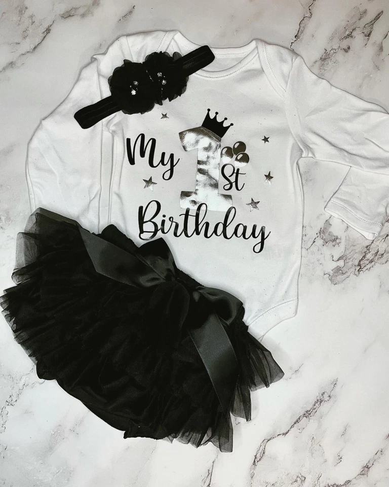 Its My 1st Birthday Tutu Outfit Baby Girl Cake Smash Photo shoot  — 第 1/1 张图片
