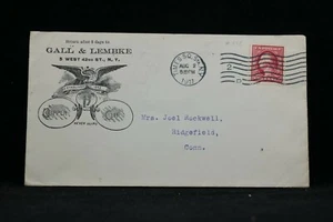 New York: New York City 1911 Gall & Lembke Optical Illustrated Advertising Cover - Picture 1 of 2