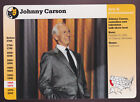 Johnny Carson The Tonight Show Tv Host Photo 1995 Grolier Story Of America Card