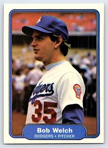 1982 Fleer - #28 Bob Welch - Picture 1 of 2