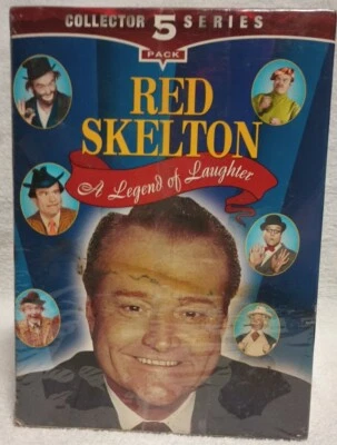 Red Skeleton VHS Collector’s Set 5 Tapes All Sealed A Legend of Laughter New - Image 1 of 4