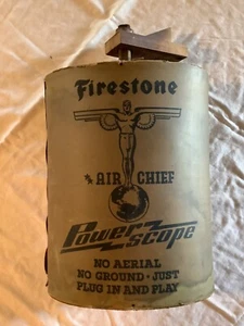 Vintage 1940's FIRESTONE AIR CHIEF Power Scope No Aerial No Ground ANTENNA - Picture 1 of 6