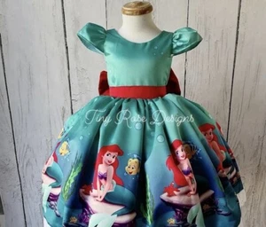 Little Mermaid Dress In Size 4 - Picture 1 of 5