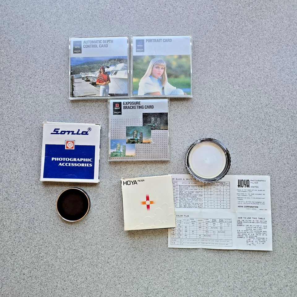 Лот Карты Расширения Minolta Кронштейн для Экспозиции, Ребенок, Автоматическая Глубина ЧИТАЙТЕ - Изображение 1 из 4