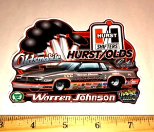 WARREN JOHNSON HURST MultiShifters Olds PRO STOCK NHRA Decal Sticker - Picture 1 of 1
