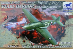 BRONCO MODELS FB4008 CURTISS P-40C ‘WARHAWK’ FIGHTER (USAAF) - Imagen 1 de 1