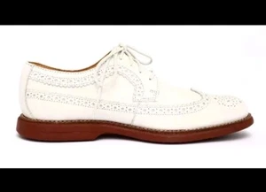 Sperry Gold Cup Bellingham Men's Wingtip White Derby Oxfords N5653 Size 11.5 M - Imagen 1 de 5