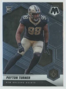 Panini Mosaic Patyon Turner 2021 RC A1 RC New Orleans Saints #352 - Imagen 1 de 2