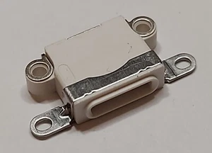 White USB Charging Port Socket Only for Apple iPhone 5, 5C, 5S - New - Picture 1 of 2