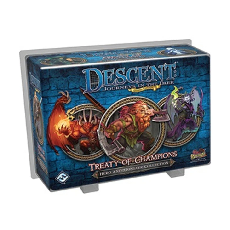 FFG Descent 2nd Ed Tratado de Campeones casi nuevo Foto 1 de 1