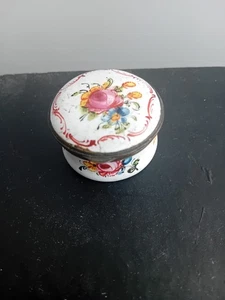 Antique Bilston / Battersea Enamel Georgian Patch Box c1780 - Picture 1 of 6