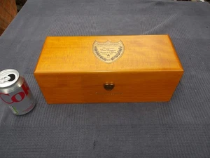 EMPTY 2003 Dom Perignon Reserve de L'Abbaye Champagne Wooden Box - Picture 1 of 19