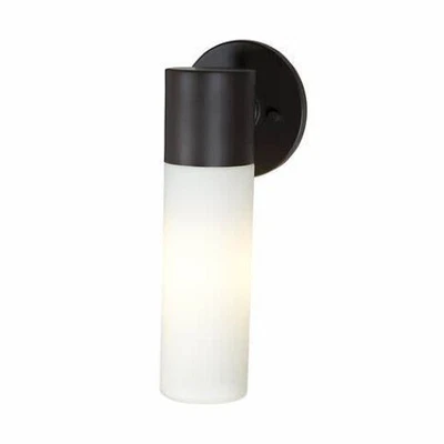 ACCESS LIGHTING EOS OUTDOOR WALL SCONCE W/ BRONZE FINISH OPAL GLASS 11.5"T 20360 - Image 1 of 3
