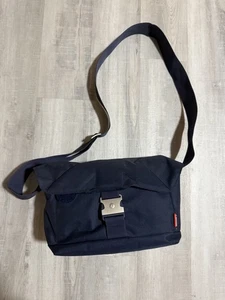 Manfrotto MB SV-MWM-15BI Allegra 15 Messenger Camera Bag + Camera Hard Case BLUE - Picture 1 of 7