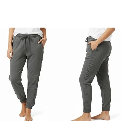 Pantalones de chándal Zara talla grande gris carbón reunidos tiro alto atletismo pull on Foto 1 de 4