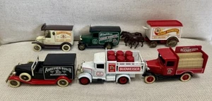 🔥Vintage Lledo~Days Gone~Budweiser King of Beers~Delivery Trucks~Set of 6 - Picture 1 of 8