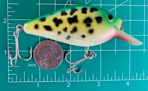 FRED ARBOGAST MOPSNASE CRANKBAIT SELTEN ANGELKÖDER tough finish VINTAGE COACHDOG - Bild 1 von 8