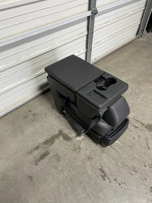Ford F150 Lariat 2009-2014 asiento delantero central consola cuero negro bonito Foto 1 de 4