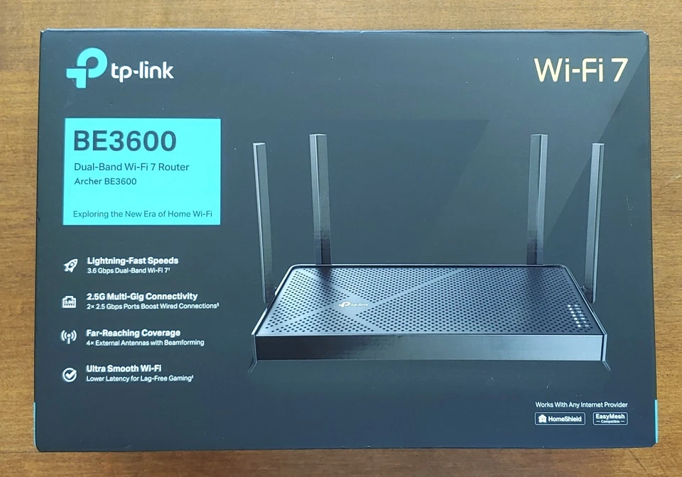 TP-Link Dual-Band BE3600 Wi-Fi 7 Router (Archer BE230) NEW Receipt 2-YR WARRANTY - Image 1 of 4