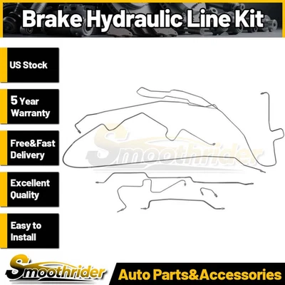 Kit de línea de freno de acero inoxidable Dorman 919-221 para camioneta Jeep Wrangler 97-02 nuevo Foto 1 de 2