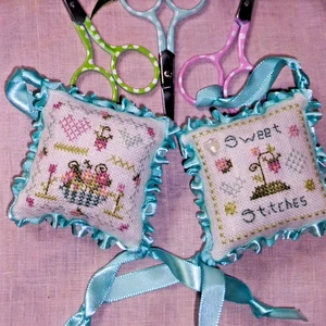 Shepherd’s Bush “Sweet Stitches” Scissor Fob Cross Stitch Kit | New & Sealed - Picture 1 of 3