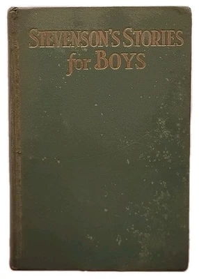 Stevenson's Stories for Boys by Robert Louis Stevenson 1935 Illustrated Antique Foto 1 de 4