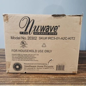 Nuwave Pro Kitchen Infrared Oven Model 20301 20304 White Blue Extend Ring Kit - Picture 1 of 22