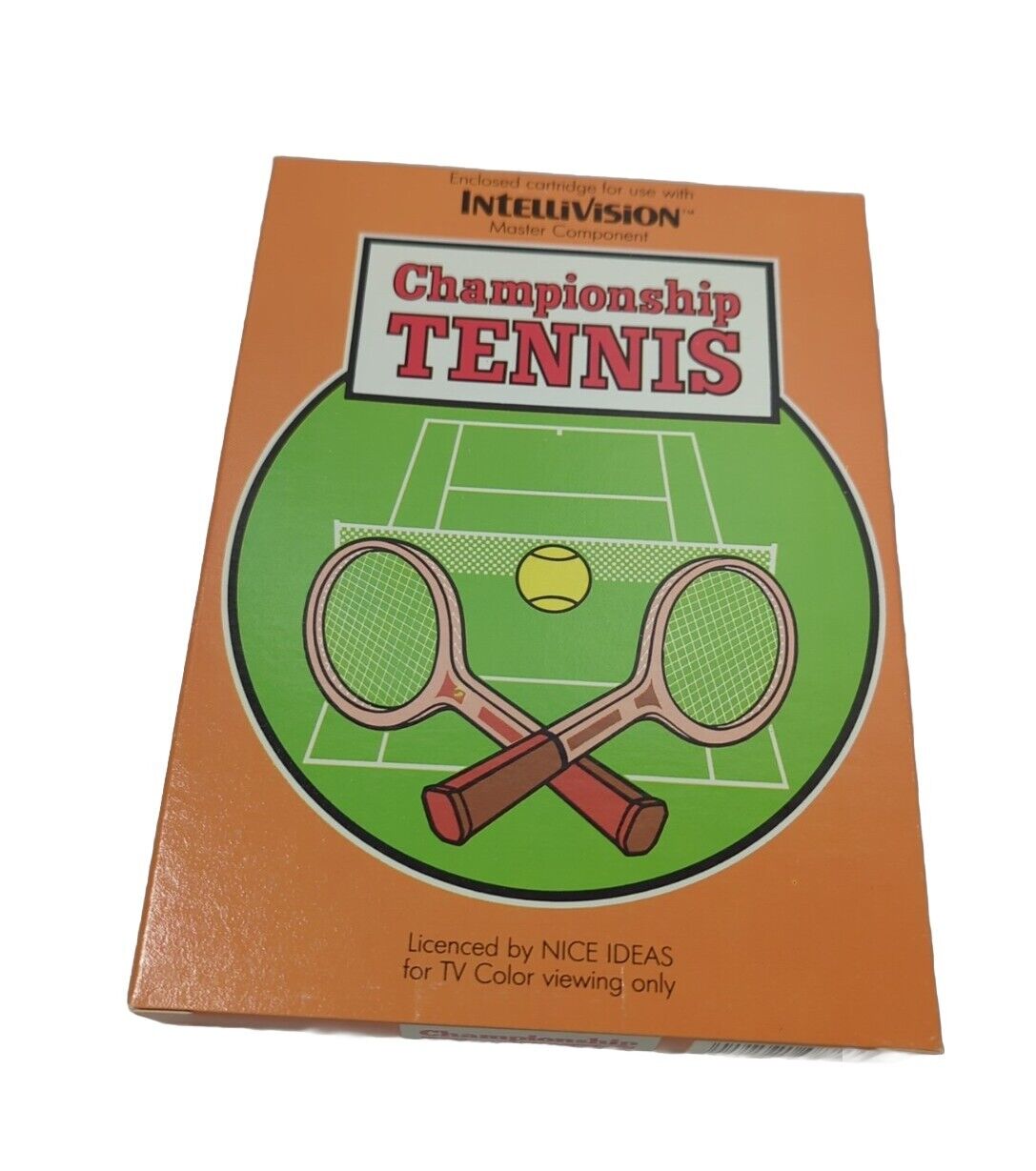 Intellivision Championship Tennis Game New