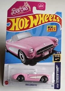 2023 HOT WHEELS BARBIE MOVIE 1956 CORVETTE PINK - Bild 1 von 1