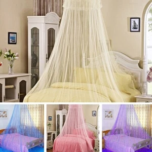 Elegant Princess Canopy Bed Curtain Fly Screens Dome  Net Midges   - Picture 1 of 16