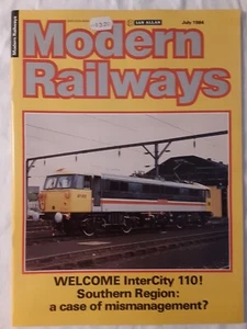 Modern Railways #430 July 1984 FREE SHIPPING Jubilee Line NEW Derby, French TGV - Picture 1 of 8