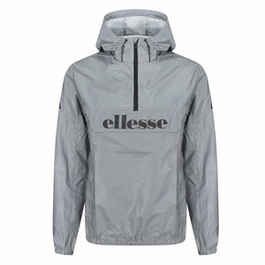 ellesse reflective jacket mens