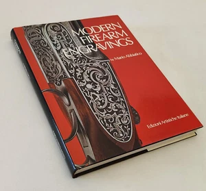 MODERN FIREARM ENGRAVINGS by Mario Abbiatico - 1980 Ed. Artistiche Test English - Picture 1 of 11