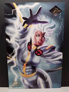 1994 Marvel Flair Storm Flairprints NM - Bild 1 von 4