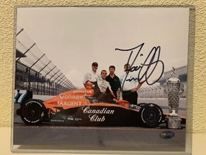 Dario Franchitti Signed IndyCar 8x10 Photo PSA/DNA - Picture 1 of 5