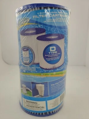 Summer Escapes Pool Filter Type D 2 Pack - New Ships Free! - Image 1 of 4