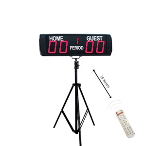 Tabellone segnapunti elettronico portatile led digitale calcio tavolo segnapunti calcio - Foto 1 di 6