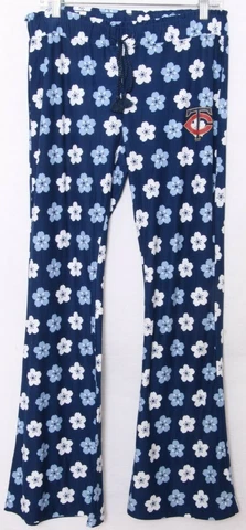 NEW Minnesota Twins MLB Concepts Sport Flower Flair Bottom Pajama Pants Women M Cover