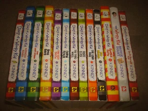 Diary of a Wimpy Kid 1-11 Movie Book LOT Jeff Kinney HC PB Kids Humor Series Set - Picture 1 of 11