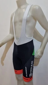 SALOPETTE CICLISMO TEAM BARDIANI CSF TAG.S BIKE ITALY BICI STRADA BODY GIRO 142 - Foto 1 di 5