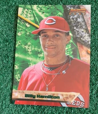 BILLY HAMILTON - 2011 BOWMAN CROMO - BOWMAN'S BEST PROSPECTS TARJETA INSERTADA #BBP74 Foto 1 de 3