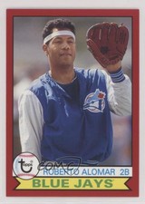 2016 Topps Archives 1979 Design Red Border /50 Roberto Alomar #112 HOF