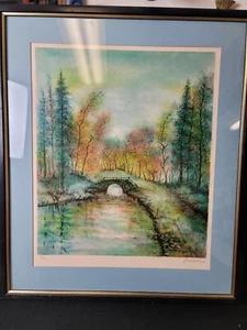 Collectors Guild Lithograph Print Antonio Rivera 78/345 W/ COA - Picture 1 of 10