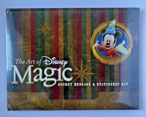 Art of Disney Magic USPS 2007 Secret Message Stempel & Briefpapier Set #56987 NEU - Bild 1 von 2