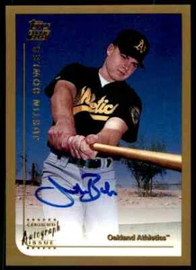 1999 Topps Traded Autographs Justin Bowles Auto #T7 - Picture 1 of 2