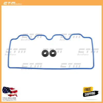 Valve Cover Gasket Set w/Grommets Fits 91-02 Saturn SC1 1.9L L4 SOHC 8v Foto 1 de 4